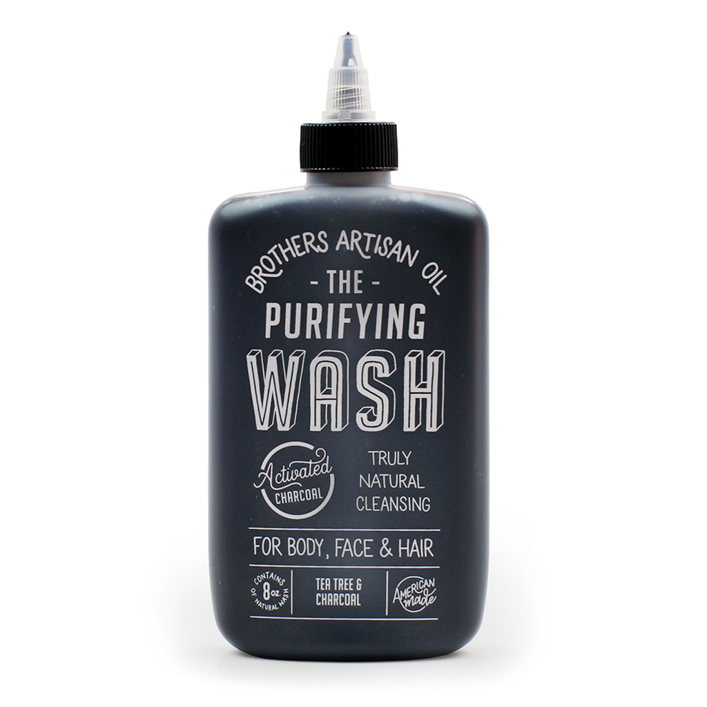 The Purifying Wash- Tea Tree & Charcoal