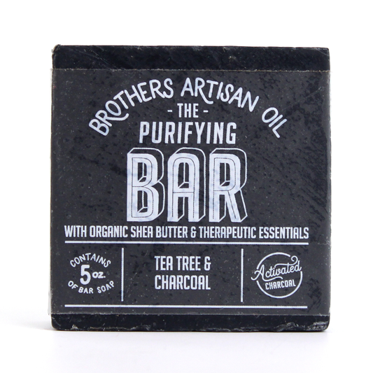 The Purifying Bar Soap: Tea Tree & Charcoal