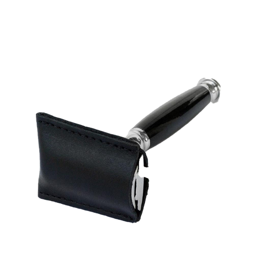 Leather Safety Razor Cover