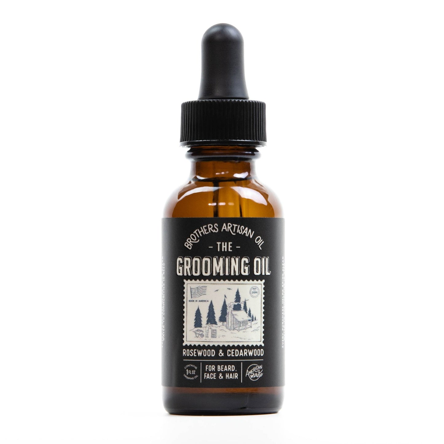 Grooming Oil- Rosewood & Cedarwood Oil